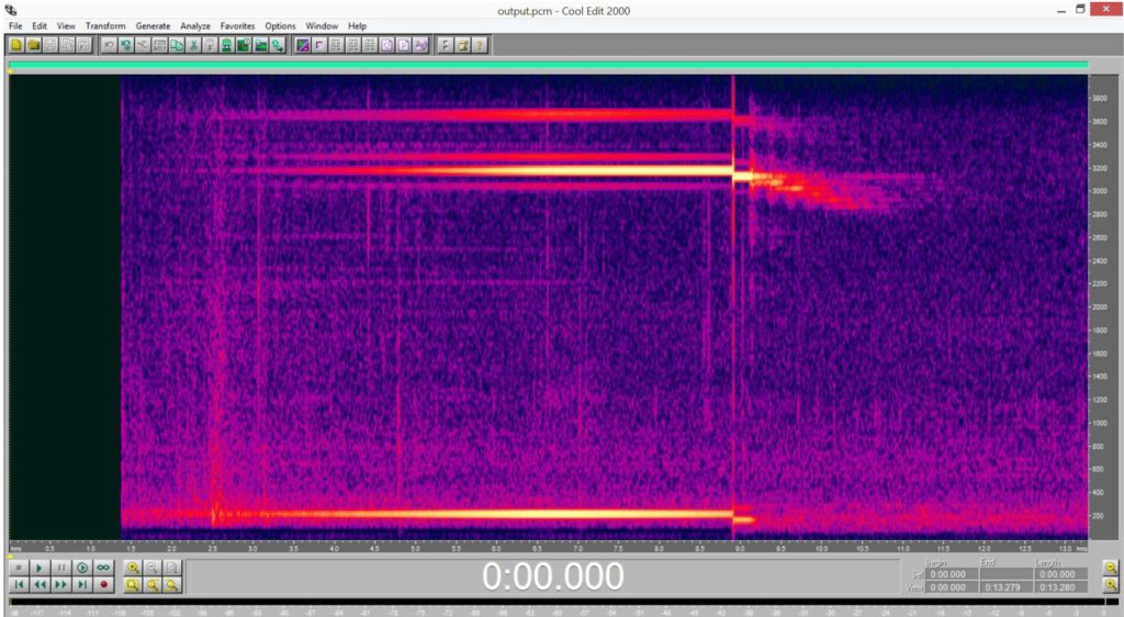 frequency shifting is introduced into the system