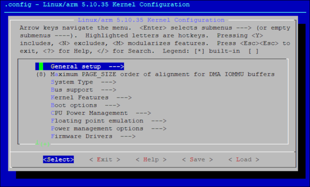 linux menuconfig diagram linux menu config